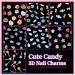 Buy 3D Candy Nail Charms | Lollipop Donuts & Colorful Shapes for Nail Art DIY | Cute Assorted Designs & Pickup Tools - Buy Online on GoSupps.com