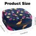 Menstruation Pad Bag with Zipper - Women's Napkin & Tampon Collection Bag | Space Missiles Color 7 - Shop Now! - Buy Online on GoSupps.com