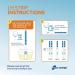 HEAL-CHECK Ovulation Test Strips Kit (25-Pack) with Free Collection Cups - Fertility Tracker for Women - Easy At-Home Ovulation Test (25 LH Strips) - Buy Online on GoSupps.com