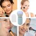 lyanny Retractable Foundation Brush Travel Powder Brush Retractable Foundation Brush Compact Makeup Brush Soft with Lid for Powder Foundation Blush blue - Buy Online on GoSupps.com