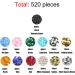 Pava 520pcs 7 Chakra Natural Stone Beads 8mm DIY Jewelry Making Kit - Buy Online on GoSupps.com