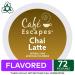 Caf Escapes Chai Latte K-Cup Pods - 12 Count x 6 Pack | Authentic Chai Latte Pods for Keurig Brewers - Buy Online on GoSupps.com