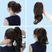CAISHA 2 IN 1 Ponytail 12" Or 14" Hairpiece Clip On Extension Voluminous Wavy Burgundy Red H17-2 burgundy red #burg H17-2 - Buy Online on GoSupps.com