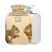 Squirrel hot water bottle with cover 1 l small hot water bag for pain relief cramps without BAP-free