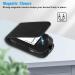 MedMax Freestyle Libre 2 PU Leather Protective Case - Lightweight Shockproof Diabetic Storage with Carabiner Clip - Black - Buy Online on GoSupps.com