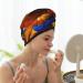 Colorful Microfiber Hair Towel for Women - Super Absorbent Coral Velvet Wrap for Long Curly & Thick Hair - Quick Dry Cap - Buy Online on GoSupps.com