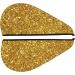 Gold Glitter Microfiber Hair Towel Wrap - Soft Super Absorbent Coral Velvet Quick Dry Cap for Long Curly & Thick Hair - Buy Online on GoSupps.com