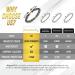 MagnetRX Hematite Bracelet - MAX Strength Magnetic Stones - Gold Zeus 8mm Bead - Men and Women - Buy Online on GoSupps.com