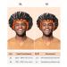 Mikimini XL Black Shower Hoods 2-Pack | Waterproof Reusable Hair Protection for Long Hair | Double-Layer Design with Bright Orange Rim - Buy Online on GoSupps.com