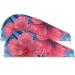 Red Hibiscus Flowers Hair Towel 2 Pack - Super Absorbent Quick Dry Hair Turbans for Women & Girls - Buy Online on GoSupps.com