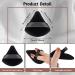 QLines Powder Puff 4 Pcs - Triangle Powder Puffs - Soft & Resuable Foundation Makeup Sponge with Silky Ribbon - Perfect for Pressed and Loose Powder Dry & Wet Makeup Black & White 4Pcs - Buy Online on GoSupps.com