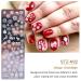 French Nail Stamp Template Kit with 1 Stamper & 2 Clear Jelly Silicone Plates - Easy DIY Nail Art Designs - Pink - Buy Online on GoSupps.com
