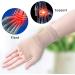 Wrist & Thumb Support Sleeve - Compression Arthritis Gloves for Carpal Tunnel Relief Pain & Fatigue - Unisex - Ideal for Sports Typing RSI - X-Large - Buy Online on GoSupps.com
