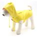 Croci C7274474 Raincoat Raindrop Lemon for Dogs - 40 cm | Stylish & Waterproof Pet Apparel - Buy Online on GoSupps.com