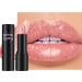 Vawolecy Sparkling Metallic Lip Gloss Gothic Diamond Lipstick with Intense Light Glittering Lip Gloss for Women and Girls