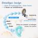 Buy Seposve 4-Pack Silicone Pacifier Chains for Baby Boys & Girls Adjustable Spring Soft & Flexible One-Piece Design (Includes 2 Blue) - International Shipping Available - Buy Online on GoSupps.com