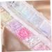 FRCOLOR 3 Sets Nail Gel Polish Shiny Nail Accessories Nail Decor Nail Acrylic Nail Art Accessories Nail Art Acrylic Nail Art Decor Alien Sequins - Buy Online on GoSupps.com
