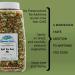 Harmony House Foods Split Pea Soup Mix - 21 oz Jar | Vegetarian, Vegan, Non-GMO | Ideal for Camping, Survival, Hiking, Backpacking - Buy Online on GoSupps.com