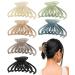6Pcs Hair Clips for Women  4.7 Extra Large Neutral Hair Claws Clips for Thick Thin Hair  Matte Jumbo Strong Hold Big Hair Clip for Women Girl  Non-slip Jaw Claw Clip with Box  Hair Accessories for Christmas Gifts Light ...