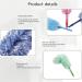 FCSHFC Extendable Feather Duster Anti-Static Bendable Dusters for Cleaning Washable Reusable Feather Duster for Car Computer Air Condition Furniture(Blue) - Buy Online on GoSupps.com