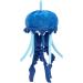Zappi Co Blue Plush Jellyfish Toy - 100% Recycled, Eco-Friendly (33cm) | Soft, Cuddly Stuffed Animal for Newborns - Buy Online on GoSupps.com