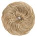 Dirty Blonde Synthetic Messy Bun Scrunchie - High-Temperature Fiber Hair Piece for Women - Buy Online on GoSupps.com
