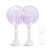 Aspectek 2 Pack Electric Fly Swatter 3000V 2 in 1 Mosquito Zapper USB Charging Cable White Double Mosquito Swatter