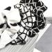 Buy Classic Hair Ties for Women - Black & White Elastic Ponytail Holders 12-Piece Set Dotted & Striped Accessories - Buy Online on GoSupps.com