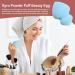 Veeteah Makeup Sponges For Foundation - Gyro Shape Soft Beauty Cosmetic Blender - Professional Streak Application Blender Sponge For Enhanced Make Up Application For Foundation Gyro Beauty Egg 28*40*60 Blue - Buy Online on GoSupps.com