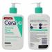 CeraVe Daily Skincare Facial Bundle - Cleanser & Moisturizers Set - Buy Online on GoSupps.com