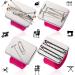 Magnetic Wrist Sewing Pincushion Set with 100 Pieces Sewing Pins - Rose Red - Buy Online on GoSupps.com