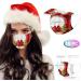ZQP BEUU 50PCS Happy New Year 2021 Disposable_Face_M sks with a Elastic Earloop for Adult Multiple Pattern Combinations 3-ply Face Facial Protection Pads for Party High Filtration and Ventilation - Buy Online on GoSupps.com