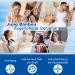60 Piece Hyaluron & Collagen Eye Pads - Anti-Aging Mask for Dark Circles Wrinkles & Puffiness - Blue - Buy Online on GoSupps.com