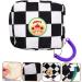 Healifty Aunt's Towel Storage Bag + Makeup Pouch Set - Portable & Cute | Women's Period Pouch & Wallet | Black - Buy Online on GoSupps.com