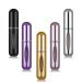 VONOVO Portable Mini Refillable Perfume Atomizer Bottle Atomizer Travel Size Spray Bottles Accessories 5 sets of 5ml/0.2oz perfume bottles/5 pcs