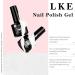 LKE Gel Nail Polish Kit | 72W UV Lamp, 6 Classic Red Colors, Glossy & Matte Top/Base Coat | Manicure DIY Gifts Set for Women - Buy Online on GoSupps.com