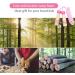 Kids 7ft Adjustable Cotton Skipping Rope with Wooden Handle - Pink - Buy Online on GoSupps.com