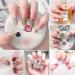 120 Self-Adhesive Nail Templates - Golden Butterfly Nail Art Forms for DIY Gel Extensions - Buy Online on GoSupps.com
