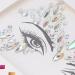 Eyes Rhinestones Sticker Glitter Delicate Shiny Rhinestones Sticker Waterproof for Halloween for Body - Buy Online on GoSupps.com