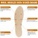 Buy Silver Brand Wool Insoles - Thick & Warm Fleece Inserts - One Size - Comfort for Every Shoe - Fast International Shipping - Buy Online on GoSupps.com