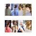 Bubble Wig Ponytail - Short Strappy Lantern Twist Double Ponytail for Women | Dark Brown Clip-In Hair Piece - Buy Online on GoSupps.com