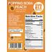 Peach Popping Boba Fruit Pearls by Bubble Mania - 450g for Bubble Tea | Bursting Fruit Balls Tapioca Pearls - Buy Online on GoSupps.com