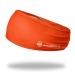 Suddora Solid Color Wide Headband/Sweatband - Workout, Football, Soccer, Yoga Solid Color Wide Headband Orange