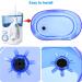 6pc Replacement Reservoir Valve Rubber Gasket Washer Plug for Waterpik Flossers WP100 WP900 WP112 WP250 WP300 - Compatible with Ultra Nano Traveler VAVA H2o - Buy Online on GoSupps.com
