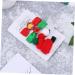 HAPINARY 3 Sets Christmas Barrettes Sequin Hairpins Bow Hair Clips Christmas Hair Bow Santa Hat Decor Kids Hair Clips for Girls Hair Pin Christmas Hair Accessory Cute Headgear Girl Child - Buy Online on GoSupps.com