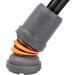 Flexyfoot Grey 25mm Shock Absorbing Crutch Ferrule - Improved Grip, Safety, and Comfort - Available in Various Sizes and Colours - Buy Online on GoSupps.com