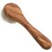 Hydrea London Olive Wood Exfoliating Facial Brush - Pure Mane Bristle | International Shipping Available - Buy Online on GoSupps.com