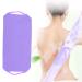 Back Scrubber for Shower Exfoliating Friction Washcloth Elastic Shower Body Scrub Cleaning Massage Bath Towel Strap(Purple)