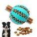 Pawsonly Feeding Ball for Dogs |Dog toy intelligence ball |Dog ball for small medium -sized large dogs |Puppy toy |Dental care dogs toys (large 8 cm blue) large 8 cm blue