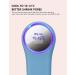 BSROLUNA 3-in-1 Silicone Face Brush for Cleansing & Exfoliating - Sonic Facial Scrubber in MistyBlue - Buy Online on GoSupps.com